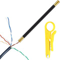 Landhoow 2 Pcs Network Cable Untwist Tool Kit, Straightener for CAT5-CAT7 by Landhoow