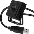 ELP Sony IMX323 Sensor Mini Pinhole Low Light USB Camera with Metal Case 0.01Lux H.264 UVC USB2.0 Video Webcam Home Surveillance Baby Camera for PC, Computer, Laptop, Raspberry Pi by ELP