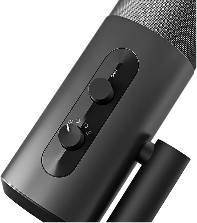EPOS Gaming B20 Streaming Microphone - 2.9m Cable USB-C Computer Microphone for Gaming - PC & Laptop Connection with Audio Controls - Compatible with PC, Mac, and PS4/5 - Desk Stand Included, Gray - Image 7