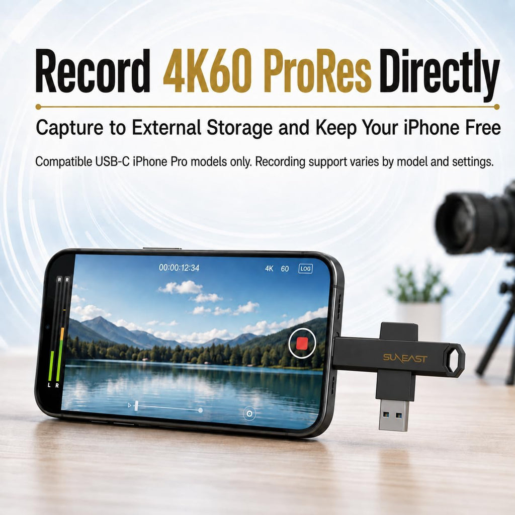 SUNEAST 512B USB C Dual Flash Drive, Up to 1050MB/s Read & 950MB/s Write - Image 3