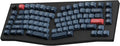 Keychron V10 Max Alice Layout Wireless Mechanical Keyboard, 75% QMK/VIA Custom Keyboard with Knob, 2.4GHz/Bluetooth/Wired, Hot-Swappable RGB, Gasket Mount for Mac Windows Linux by Keychron