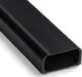 ZhiYo 32" Cord Covers for 4-7 Wires on Wall, Black, 1.54" W x 0.75" H | Paintable TV Cord Hider for Wall-Mounted TVs, Self-Adhesive Wire Cover for Walls, Easy Installation, 2 Pack (16" Each) by ZhiYo