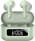 TOZO Hybrid Active Noise Cancelling in Ear Wireless Earbuds, 68H Playtime | 6 Mics AI Clear Calls, LED Display, 32 Preset EQs App, Bluetooth 5.3 Headphones, IPX8 Waterproof, Comfort Fit Ear Buds Green by TOZO