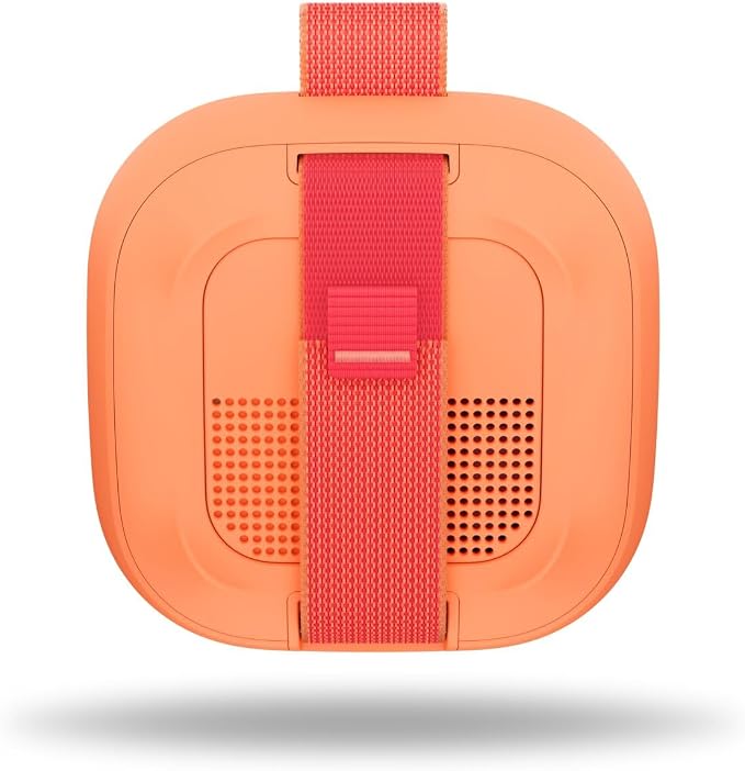 Bose SoundLink Micro Portable Bluetooth Speaker (2nd Gen), Wireless Outdoor Speaker, Up to 12 Hours Battery Life, Waterproof and Dustproof, Sunset Peach - Limited Edition Color | Portable audio for travel and outdoor use with IP67 rating and 6-hour bat... - Image 5