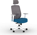 HON Altern Ergonomic Office Chair, Office Desk Computer Chair, Peacock | Mesh desk chair with lumbar support, headrest, seat slide, adjustable arms, computer chair for home office productivity by HON