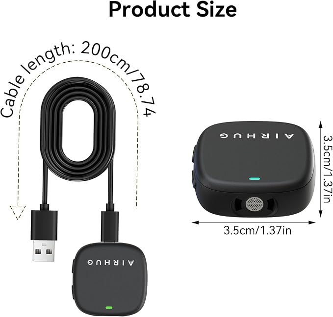 USB Microphone No Speaker with Magnetic & Flat Mount, for PC/Mac | Noise Canceling, Mute Button & LED Indicator, Plug & Play, Computer Microphone for Zoom/Teams/Gaming/Class - Image 8