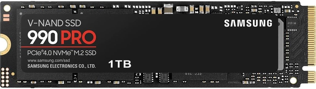 Samsung SSD 990 PRO 1TB, PCIe 4.0 M.2 2280, Up to 7,450 MB/s by Samsung