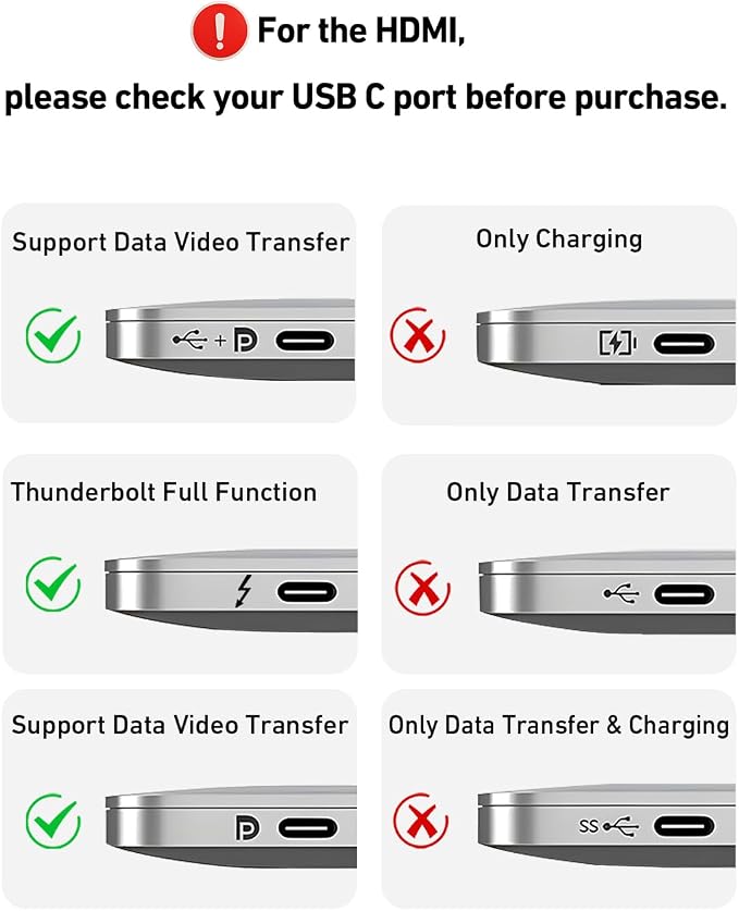 BENFEI Laptop Stand with USB C 6in1 Docking Station, HDMI 4K@60Hz,Gigabit Ethernet, 100W Power Delivery, 10Gbps 1*USB C 3.2 and 2*USB A 3.2 Compatible with MacBook Pro/Air, iPad Pro, XPS, Thinkpad - Image 8
