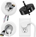 in Wall Cable Management Kit, Power & Low Voltage Wire Organizer with Hole Saw Drill for Easy TV Wall Mounting, TV Cord Hider for Wall & Clean Look by PRLF