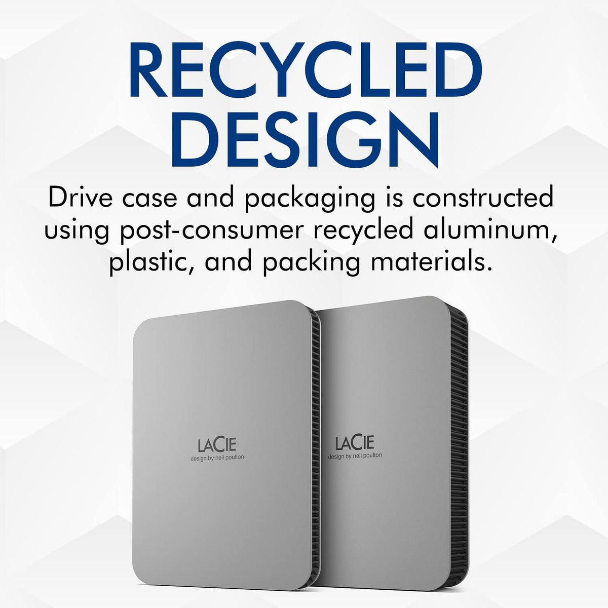 LaCie Mobile Drive 4TB External Hard Drive Portable HDD, USB-C 3.2, for PC and Mac, with Adobe All Apps Plan and Rescue Services, Moon Silver - Image 5