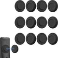 6 Pack Magnetic Remote Control Holder, Silicone, Self-Adhesive No-Drill by AMAZYC-US
