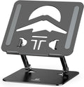 Z-Shaped Laptop Stand for Desk Fits 10"-16" Notebook, Black by ToBeoneer