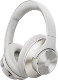 OneOdio Focus A10 Wireless Active Noise Cancelling Headphones, Multipoint | Hybrid ANC, 62H playtime, multipoint Bluetooth, USB-C charging and 3.5mm wired mode for travel, work and daily listening by OneOdio