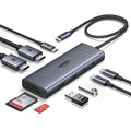 UGREEN USB C Docking Station Dual Monitor, 9-in-1 Aluminum Dock with 2xHDMI by UGREEN