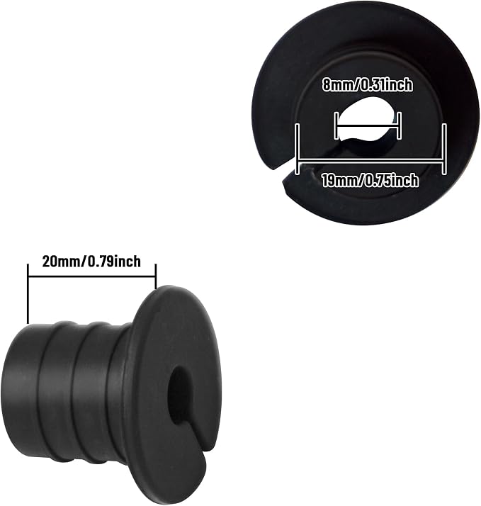 Cable Grommet Routing Kit for Starlink for 3/4 inch Wall Hole, Starlink Accessories, Silicone Cable Wall Pass, Starlink Anti-Slip Wall Grommets for Cables (3/4 inch) 2 Pcs - Image 7