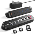 atolla 7-Port Powered USB Hub, 4 USB-A 3.0+2 USB-C 3.0+1 Fast Charging Port by atolla