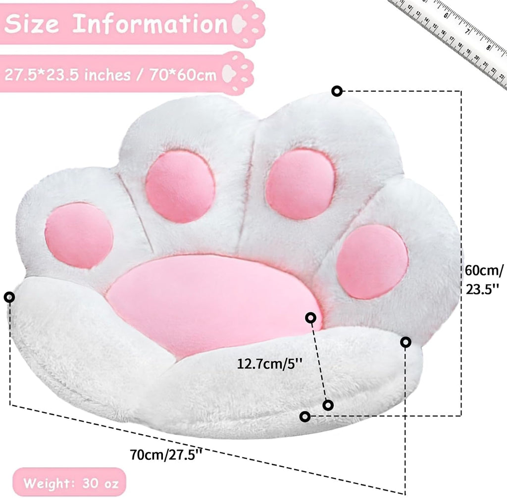 DOBUONO Cat Paw Cushion Chair Comfy Kawaii Plush Seat Cushions - Image 5