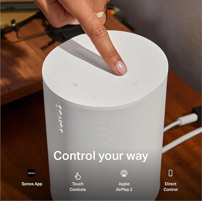 Sonos Era 100 SL Compact, Microphone-Free Speaker - White - Image 10