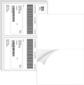 Half Sheet Shipping Labels - 20000 Counts, 8.5” x 5.5” Self Adhesive Shipping Label White Internet Mailing Labels 2 Per Page, Laser & Inkjet Printer Compatible [10000 Sheets 8.5” x 11”] by BESTIKER