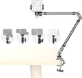 SmallRig 26" Magic Arm with Super Clamp, Overhead Phone Mount, Flexible Desk Camera Mount with 1/4" Screw and Cable Clip, Max Load 2.2lb, for iPhone, Action Camera, Video Light, Webcam, Mic - 5625 by SmallRig