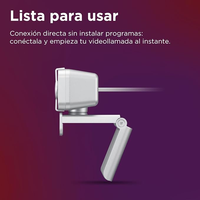 Lenovo 310 FHD Webcam, 1080p, FHD Resolution @30 FPS, Plug-and Play USB Connectivity, 1.8M Cable, 2 Integrated Microphones, External Privacy Shutter, White - Image 7