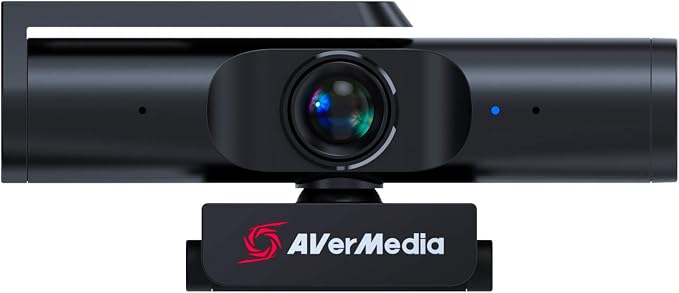 AVerMedia 4K webcam for PC, Gaming Camera for Streaming, Video Calls, Built-in Mic, Privacy Cover, for Teams, Google Meet, Zoom, OBS and more, for PC/Mac - PW513 Live Streamer CAM - Image 2