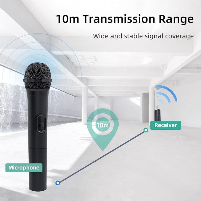 Mcbazel Wireless USB Gaming Microphone Compatible with Xbox Series X/S, PS5, Switch OLED, NS Switch/Switch2, PC, PS4, PS3, PS2, Xbox One X/S, Xbox One, Xbox 360, Wii - Image 5