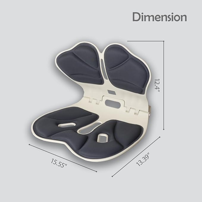 Lumbar Ergonomic Support for Office Chair Back Lumbar Support Ergonomic Back Support Pad Suitable for Office Chairs - Image 2