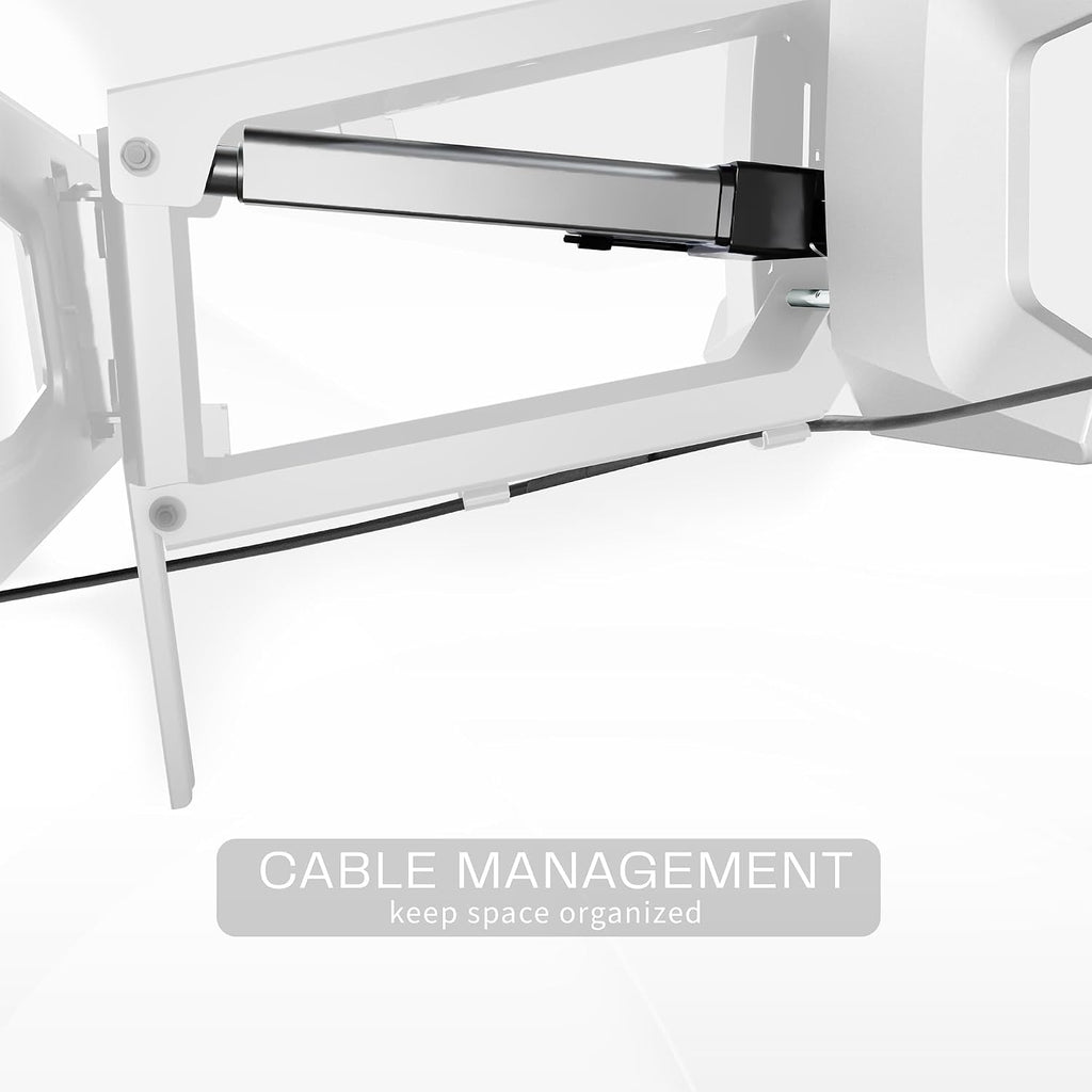 VIVO White Motorized TV Wall Mount for 37-70 in Screens, MOUNT-E-M070R-W - Image 9