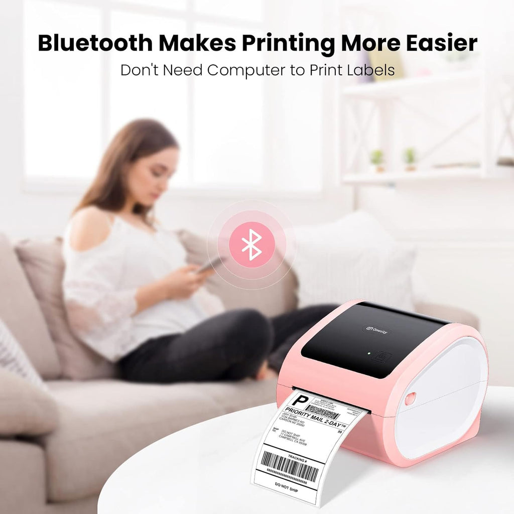 Shipping Label Printer 4x6 with Built-in Label Bin - Image 3