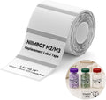 NIIMBOT M2/M3 Thermal Transfer Labels 1.57''×0.79'', Clear by NIIMBOT