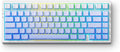 MCHOSE G75 PRO 75% Wireless Mechanical Keyboard, TKL Keyboards Tri-Mode BT5.0/2.4GHz/USB-C, Hot Swap Custom Creamy Keyboards Linear Switch, Double Shot PBT Keycaps RGB LED Backlit, Glacier Gradient by MCHOSE