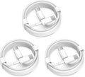 USB C to USB C Cable, USBC Cable for Apple iPhone 17/16, 3-Pack 6FT White | USBC to USBC Cable, 60W Fast Charging Type C Cords for iPhone 17/16 Series, iPad Pro/Air and MacBook by FUPYWP