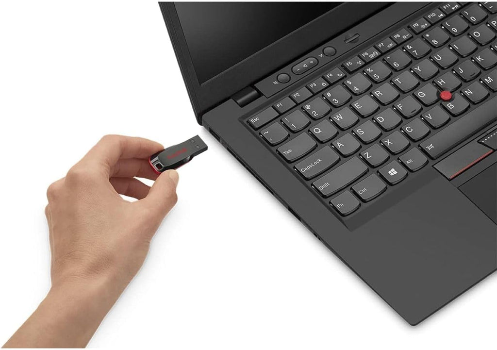 SANDISK 64GB Cruzer Blade, USB-A Flash Drive, Black - Image 3