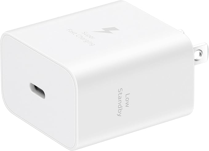 Samsung 45W Wall Charger Power Adapter, Cable Not Included, Super Fast Charging for Galaxy Phones, Tablets and USB Type C Devices, Low Standby Power Consumption, EP-T4511NWEGUS, White - Image 8