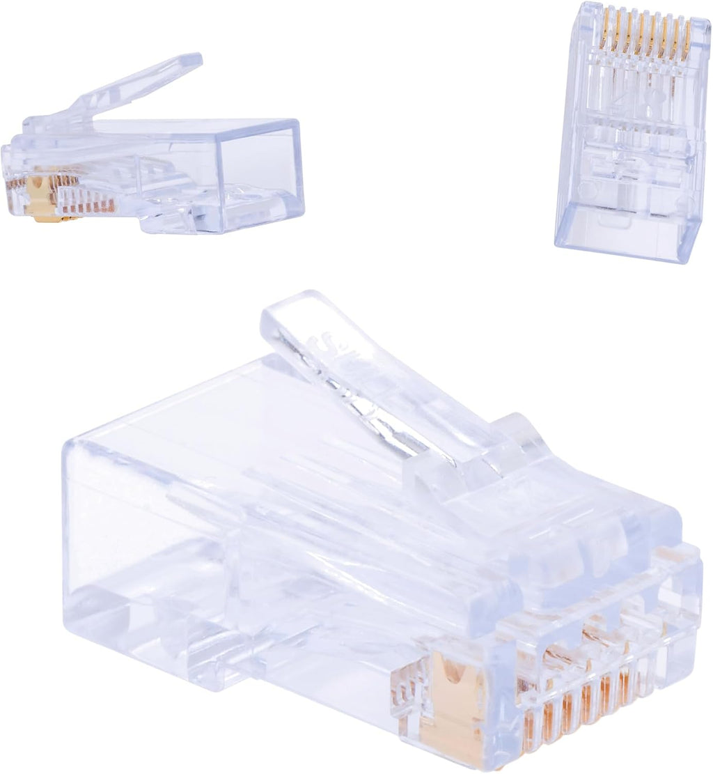 Platinum Tools 202048J ezEX48 Connector for Ethernet Cable Termination, 100 per Jar by Platinum Tools