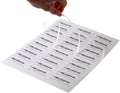 [500Sheet, 15000 Labels] 30 up Labels Address Labels 1" x 2-5/8" Sticker Paper for Laser/Ink Jet Printer Mailing Label 8.5"×11" White 30 per Sheet by Fangtek