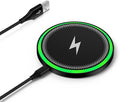 Wireless Charger Samsung Fast Charging Pad for Galaxy S26/S25 Ultra/S25 Plus/S24 FE Ultra/S23/S22/S21/Z Flip Fold 6,15W Wireless Phone Charger Android Charging Mat Station for Google Pixel 9a 9 Pro XL by Pukiou