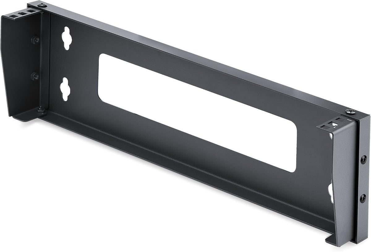 StarTech 1U Vertical Wall-Mount Bracket, 19in, 121lb (RK119WALLV-N) by StarTech.com