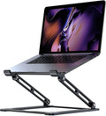 Laptop Stand for Desk, Adjustable Laptop Stand Holder Portable Laptop Riser with Multi-Angle Height Adjustable Computer Stand for MacBook Air/Pro and More Notebooks 10-17.3"-Black by VIGLT