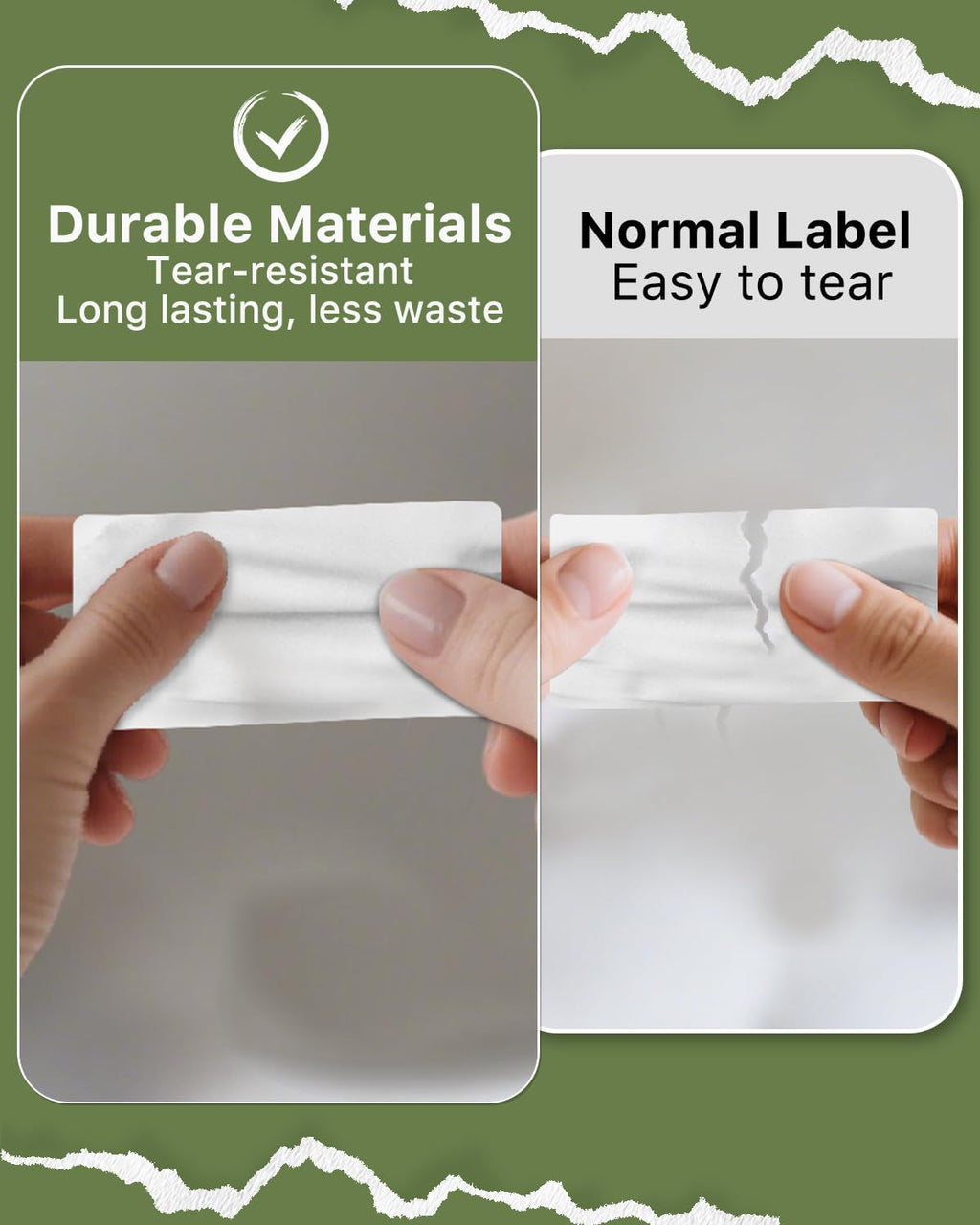 iEager 2x1 Inch Thermal Labels, White Rectangle Thermal Printer Stickers - Image 4