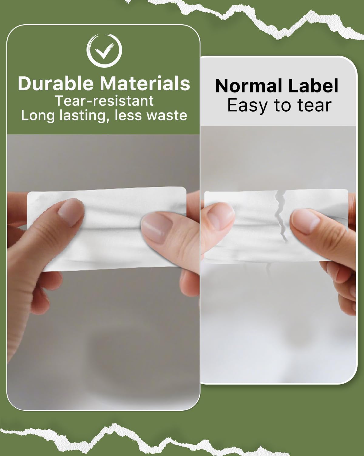 iEager 2x1 Inch Thermal Labels, White Rectangle Thermal Printer Stickers - Image 4