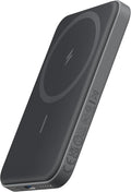 Anker 621 MagGo Power Bank, 5,000mAh Magnetic Portable Charger | Travel Essential Battery Pack with USB-C Cable, Compatible with iPhone 16 / 15 / 14 / 13 / 12 Series by Unknown