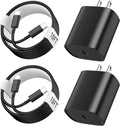 Phone 17 16 15 Charger Fast Charging, 10 FT Long USB C Charger Cord with 20W Type C Fast Phone Charging Block forPhone 17/17 Pro/17 Pro max/Air/Phone 16 15 Pro Max Plus, iPad, Android,Black by Ubearkk