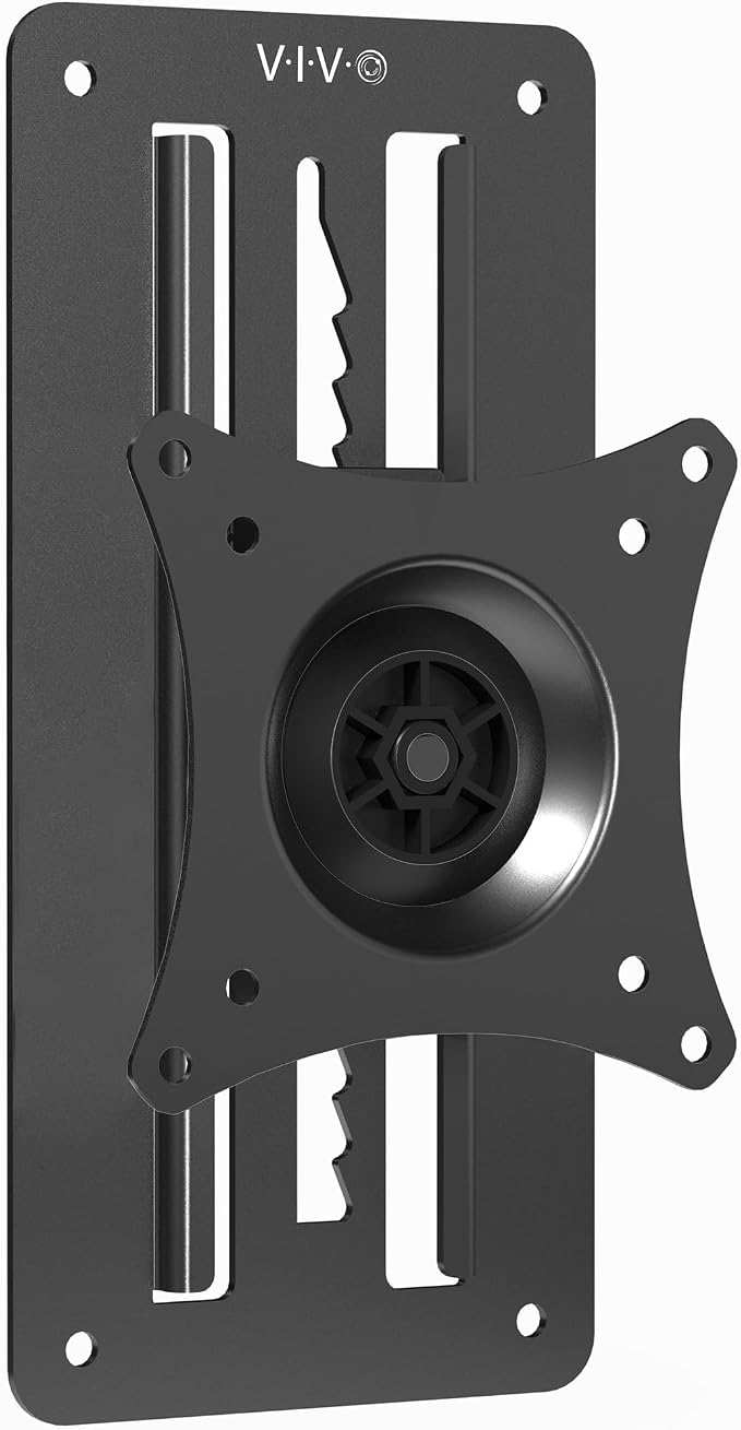 VIVO Height Adjustable 17 to 32 inch Single Monitor Articulating Wall Mount for Standing Workstations, Fits 1 Screen with Max VESA 100x100mm, Black, MOUNT-VW01A | Height Adjustable Articulating Wall Mount for Standing Workstations, Max VESA 100x100mm, ... by Unknown