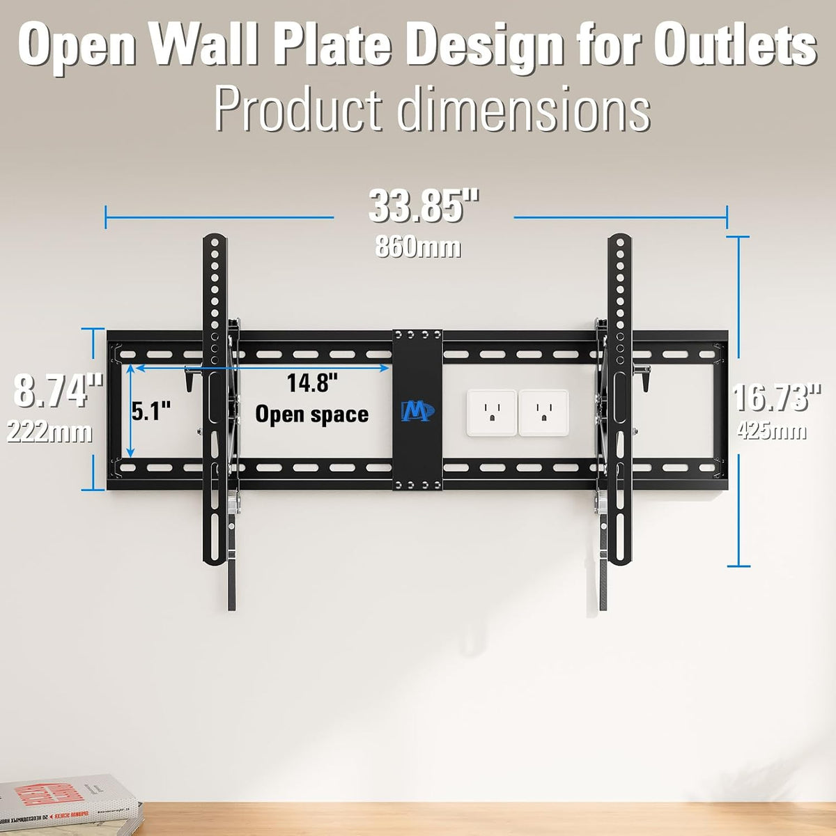 Mounting Dream Advanced Tilt TV Wall Mount for Most 42-90 Inch Flat TV - Image 7