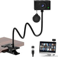 Webcam for PC, Streaming Camera, Web Camera for Desktop/Laptop Computer Webcam with Microphone, Plug and Play USB Web Cam with Bracket, Manual Focus, for Live Streaming, Video Calls by Majiphi