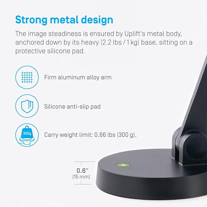 IPEVO Uplift Magnetic Multi-Angle Arm for iPhone 12 Series and Above, Multi-Jointed Phone Holder for Video Calls, Multi-Screen Workplace Setup, Online Teaching and Learning, Magnetic Phone Stand - Image 4