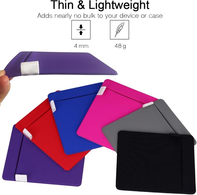 RIVEENY Pocket Pouch for Laptop with Reusable Adhesive, Portable Hard Drive Sleeve for Laptop, SSD Solid State Drive, Stick on External Hard Drive Carrying Case - Image 7