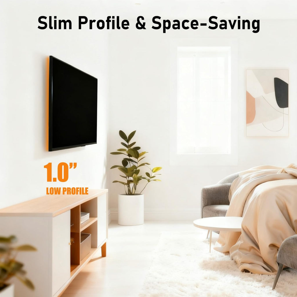 Fixed TV Wall Mount for 14-43” LED LCD OLED Flat Screen Plasma TVs - Image 3